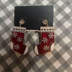 Christmas earrings